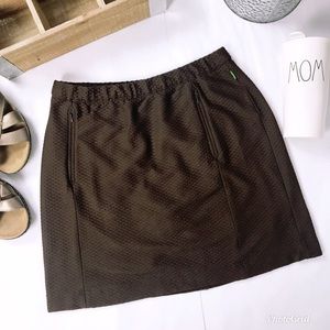 Tail Tech Performance Brown Golf Tennis Skort